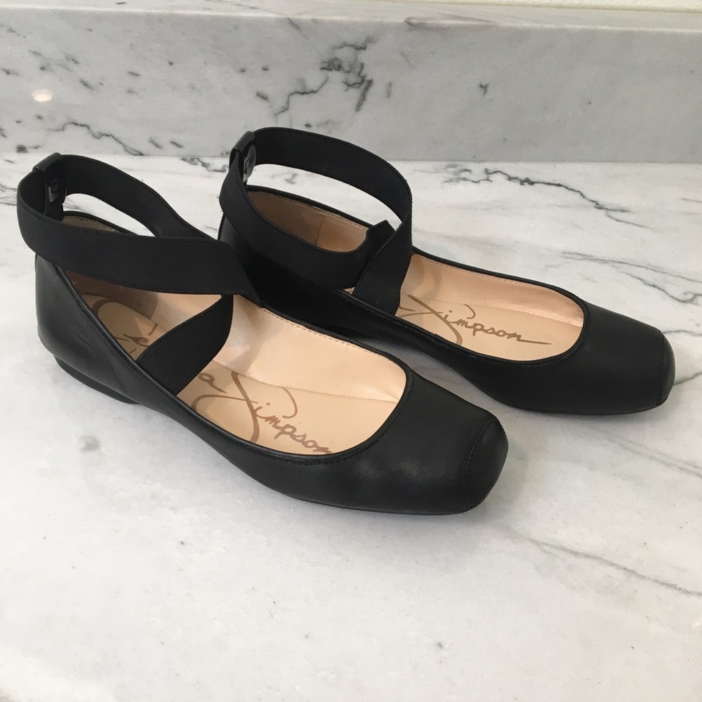 Jessica Simpson Ballet Flats size 6.5 black